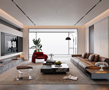 Modern A Living Room-ID:224286086