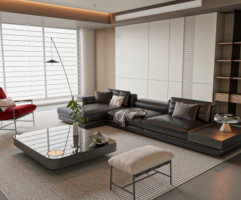 Modern A Living Room-ID:111351971