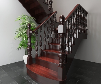 Chinese Style Staircase-ID:584199914