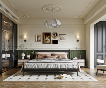 French Style Bedroom-ID:155601026