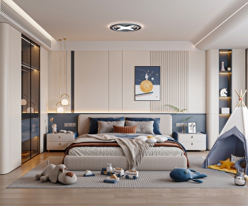 Modern Boy's Room And Son's Room-ID:780217896