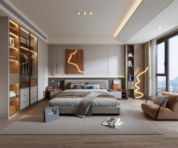 Modern Bedroom-ID:737427955