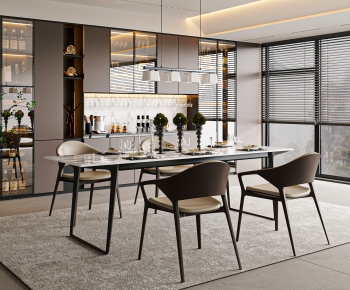 Modern Dining Room-ID:509279978