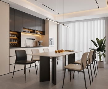 Modern Dining Room-ID:618979939