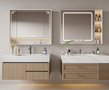 Modern Bathroom Cabinet-ID:370219959