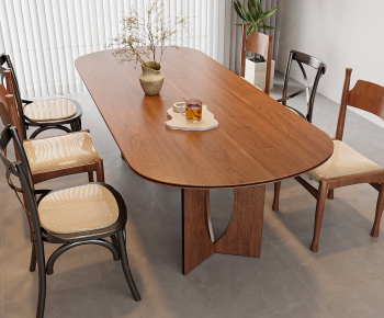 Modern Dining Table And Chairs-ID:258167984