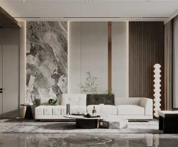 Modern A Living Room-ID:731055024