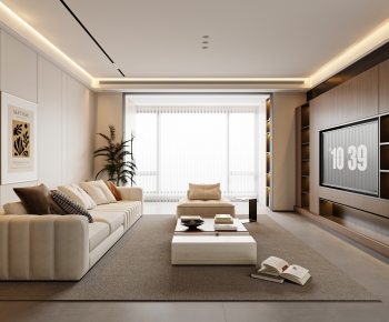 Modern A Living Room-ID:244075061