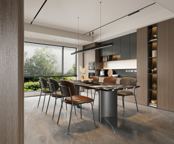 Modern Dining Room-ID:659540894