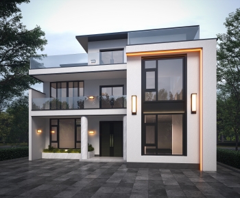 Modern Detached Villa-ID:376928093