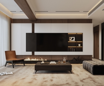 Modern A Living Room-ID:607970006