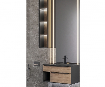 Modern Bathroom Cabinet-ID:807249562