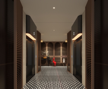 Modern Elevator Hall-ID:434109932