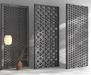 New Chinese Style Cement Brick Screen Partition-ID:291903024