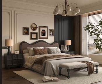 French Style Bedroom-ID:821399755