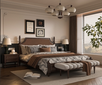 French Style Bedroom-ID:722476968