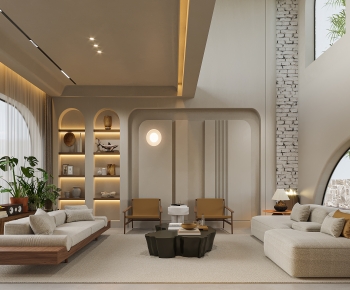 Modern A Living Room-ID:974951032