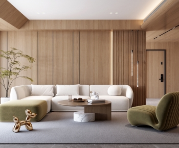 Modern A Living Room-ID:969585906