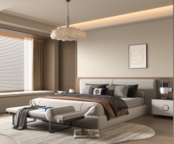 New Chinese Style Bedroom-ID:414061071