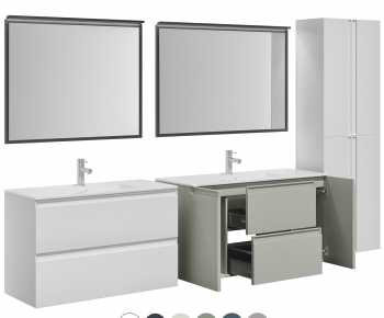 Modern Bathroom Cabinet-ID:953550383