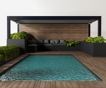 Modern Swimming Pool-ID:532461886