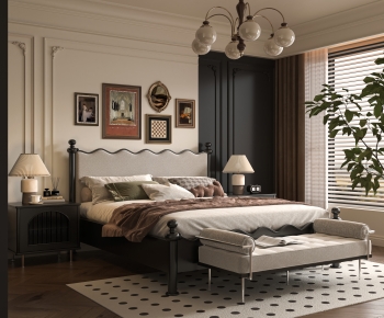 French Style Bedroom-ID:992866048