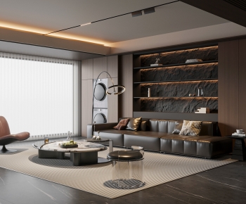 Modern A Living Room-ID:121769994