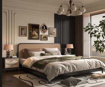 French Style Bedroom-ID:147635946