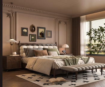 French Style Bedroom-ID:247432959