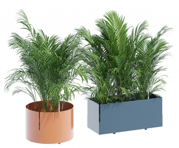 Modern Potted Green Plant-ID:298396111