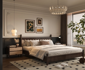 French Style Bedroom-ID:640336996