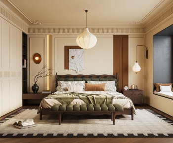 French Style Bedroom-ID:167886029