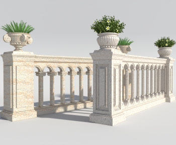 European Style Guardrail-ID:929040915