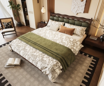 French Style Double Bed-ID:583440074