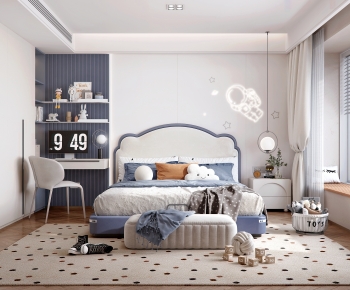 Modern Boy's Room And Son's Room-ID:250866897