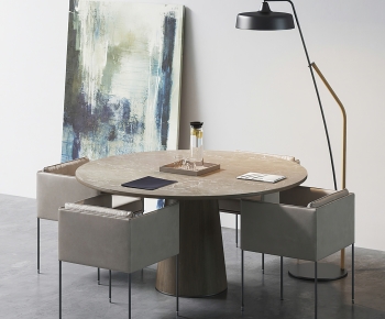 Modern Dining Table And Chairs-ID:472583061