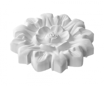 Modern Plaster Carved Top Plate-ID:769279069