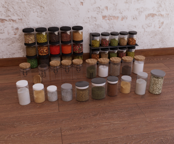 Modern Seasoning Jar-ID:953017958