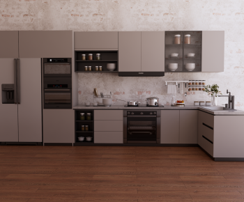 Modern Kitchen Cabinet-ID:624366046