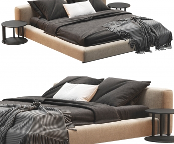 Modern Double Bed-ID:299530036