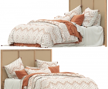 Modern Double Bed-ID:632121099