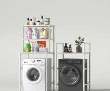 Modern Laundry Cabinet-ID:366353031