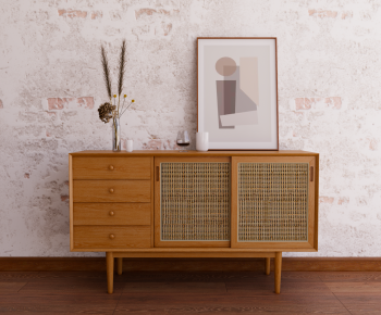 Nordic Style Side Cabinet-ID:670280935