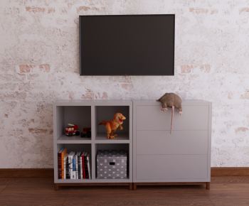 Modern Side Cabinet-ID:739021064