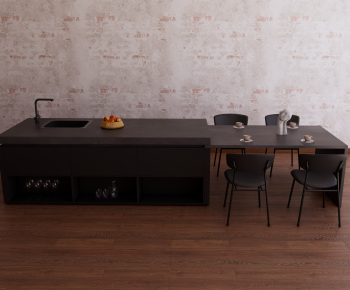 Modern Dining Table And Chairs-ID:319719083