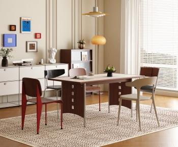 Modern Dining Table And Chairs-ID:968020923