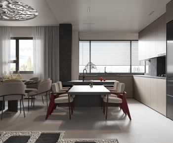 New Chinese Style Dining Room-ID:587028988