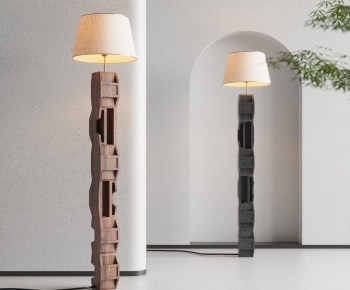 Wabi-sabi Style Floor Lamp-ID:688463931