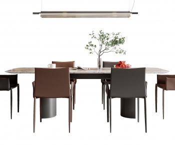 Modern Dining Table And Chairs-ID:186523919