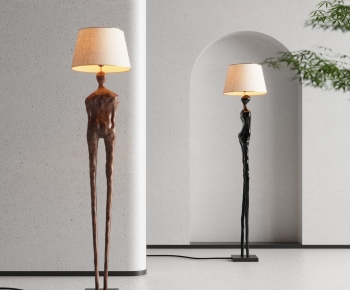 Wabi-sabi Style Floor Lamp-ID:134909234